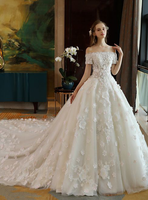 váy cưới đẹp cho cô dâu cự giải - cancer