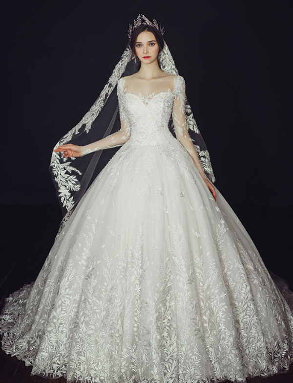 váy cưới đẹp cho cô dâu cung Bảo Bình - Aquarius